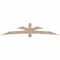 Ekena Millwork Davenport Smooth Timber Gable Bracket, Douglas Fir, 108"W x 22"H x 3 1/2"D x 5 1/2"F, 5/12 Pitch GBW108X22X0406DAV00SDF - alternate 1